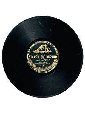 Victor Sorlin Cradle Song - Hauser 10in Shellac 78RPM Record Victor 5773 Vintage